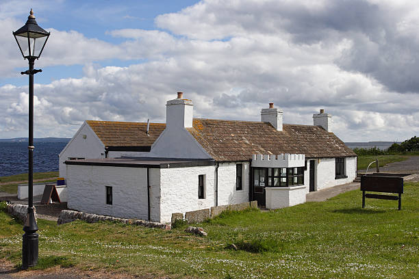 존 o'groats - townhouse england famous place local landmark 뉴스 사진 �이미지