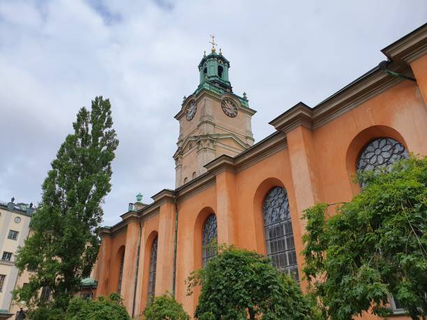 Storkyrkan (Stockholm cathedral) in the old town of Stockholm, Sweden