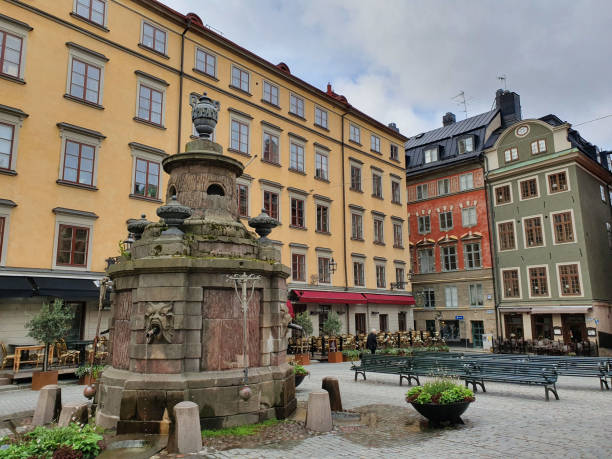 Stortorget in Stockholm Old Town Stortorget square in tjhe old town of Stockholm, Sweden stortorget stock pictures, royalty-free photos & images
