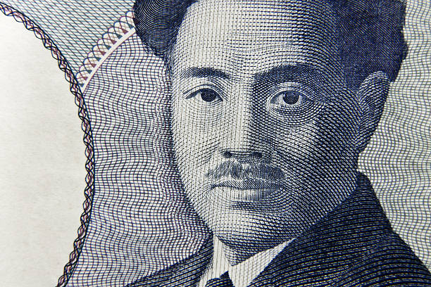 istock Macro photo of Man on a bill 117320899