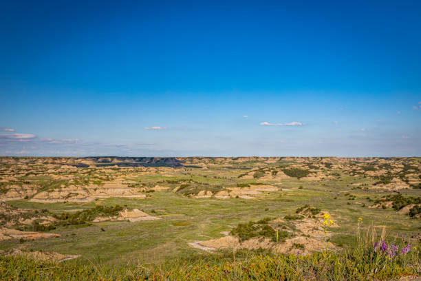 ノースダコタ バッドランズ セオドア ルーズベルト np - north american tribal culture photography color image horizontal ストックフォトと画像