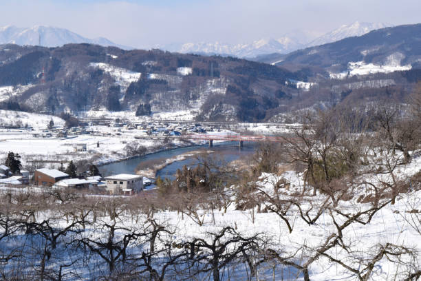 istock chikuma liver at Iiyama city 1173210664