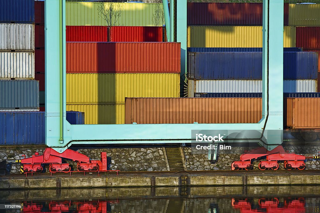 Container Port - Photo de Port libre de droits