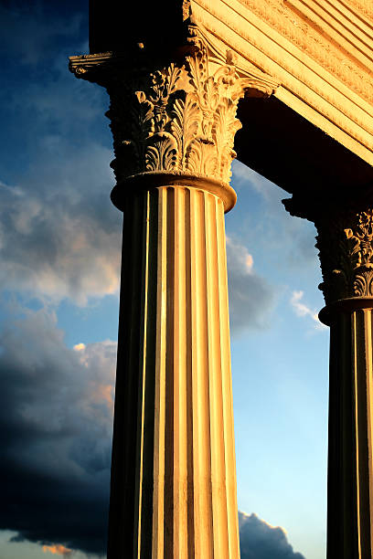 piękne kolumnie - macro column marble luxury zdjęcia i obrazy z banku zdjęć