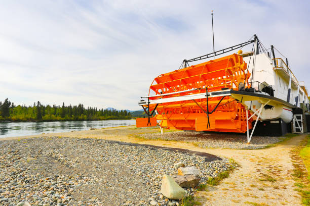 s.s. クロンダイク, ホワイトホース, ユーコン, カナダ - alaska landscape scenics wilderness area ストックフォトと画像