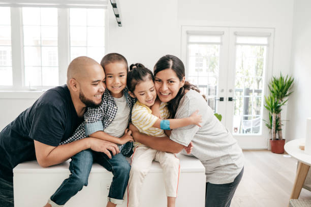 istock Lazy family Sunday 1173222623