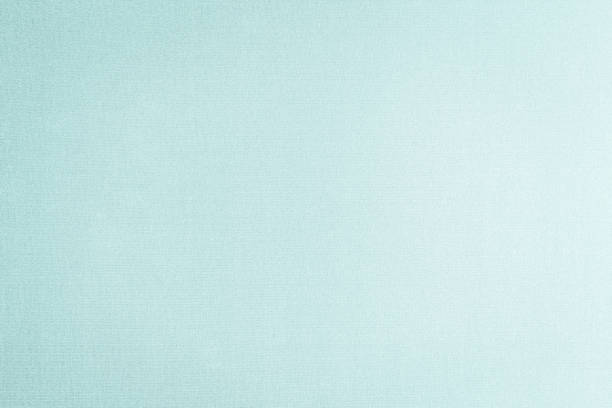 algodón seda mezclada tela pared papel de textura patrón de fondo en blanco pastel verde pálido cian turquesa color azul - cotton smooth green plant fotografías e imágenes de stock