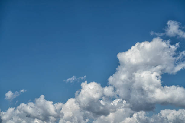 istock White clouds in the blue sky  in the morning 1173225921