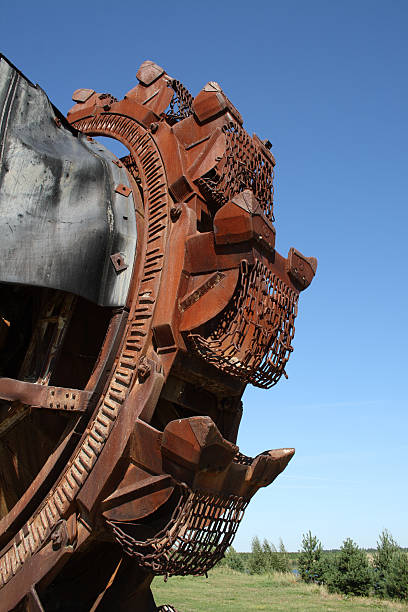 istock Bucket-wheel excavator 117324328