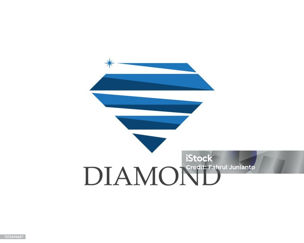 Diamond Comb Vector Diamond Vector Template Stock Illustration - Download Image Now ...