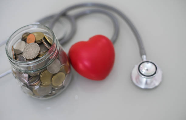 istock Heart disease ,save money for heart disease. 1173247951