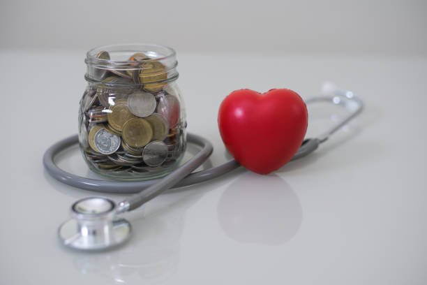 istock Heart disease ,save money for heart disease. 1173247967