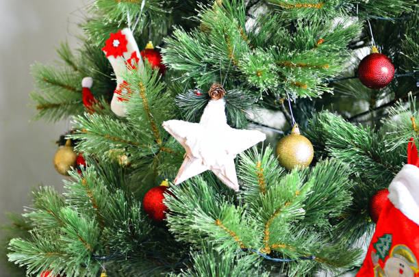 istock Christmas tree and Christmas decorations 1173253990