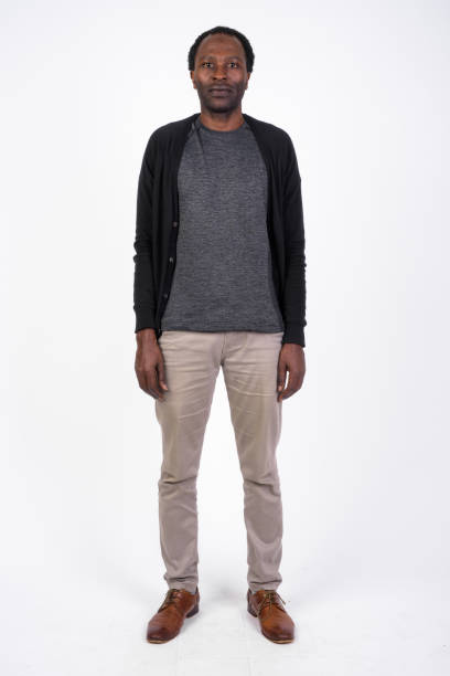 istock Full body shot of handsome African man 1173255408