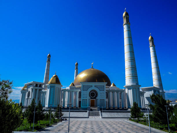 istock Turkmenbashi Ruhy Mosque 1173256783