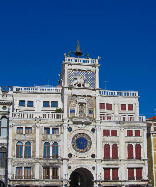 istock Famous Clock Tower in Venice, Italy. 1173260196