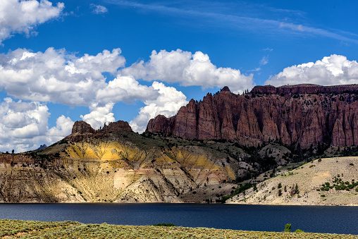 The Gunnison River is a tributary of the Colorado River, 164 miles (264 km) long,[5] in the Southwestern state of Colorado. It is the largest tributary of the Colorado River in Colorado
