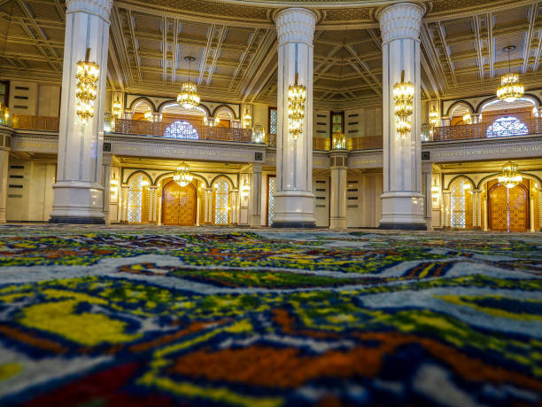 istock Turkmenbashi Ruhy Mosque, Ashgabat Turkmenistan 1173263457