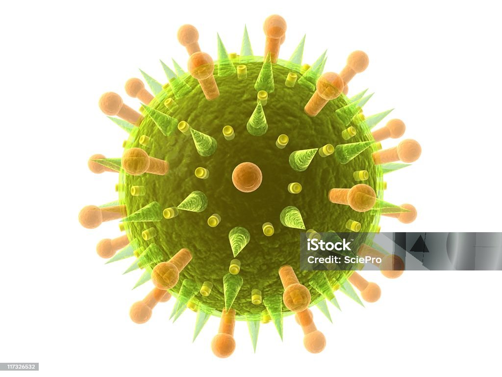 Вирус гриппа - Стоковые фото Без людей роялти-фри