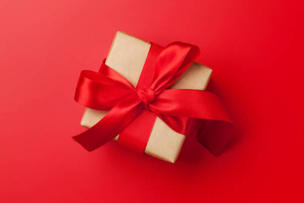 istock Christmas or Valentine's day gift box 1173267818
