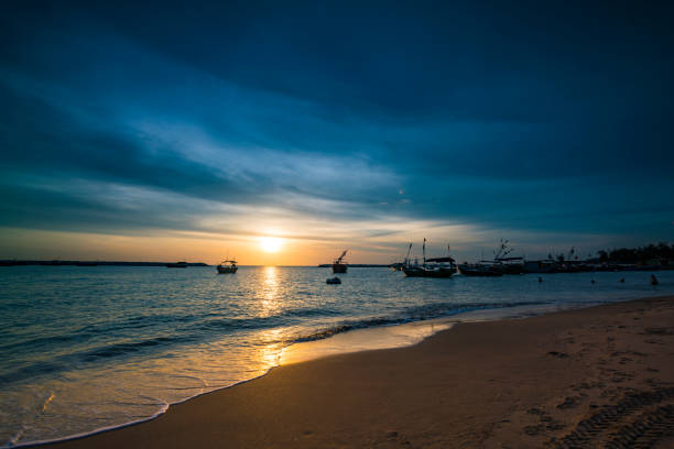 Hainan yinggehai sunset