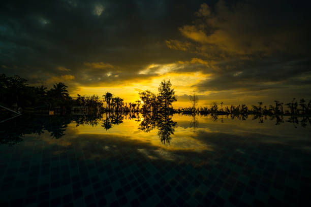 Sanya, hainan seaside sunrise