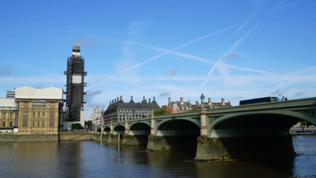 timelapse London City with Big Ben
