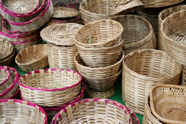 istock bambo basket at pune maharashtra india 1173280823
