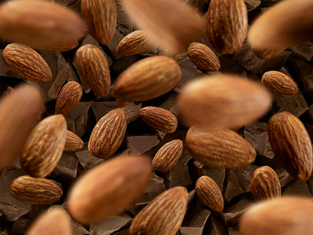 Almonds and chocolate
