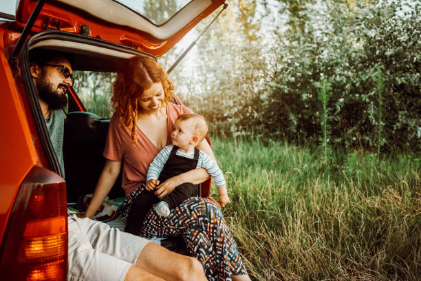 istock Traveling with baby 1173281293
