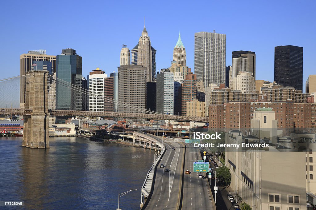 Le centre-ville de Manhattan - Photo de Autoroute libre de droits
