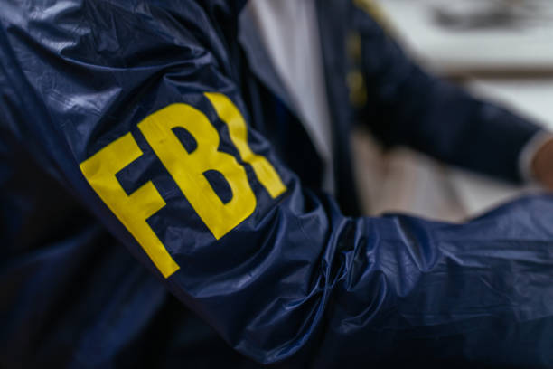 istock An FBI agent works in an office 1173284429