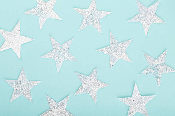 istock Christmas Background with Shining Stars. 1173284890