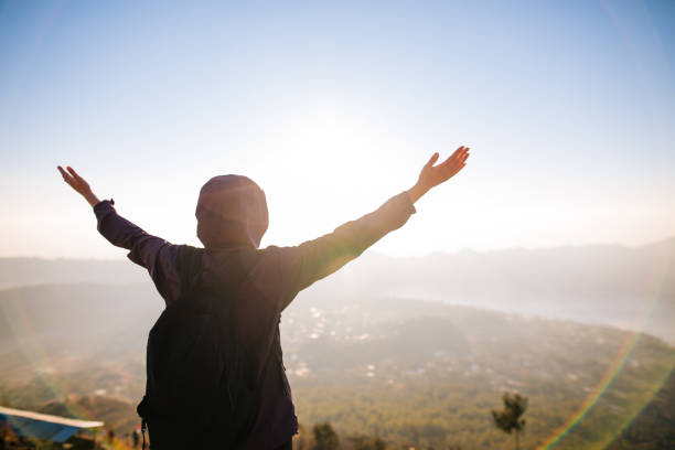 istock Enjoying in the nature and feeling free 1173293287