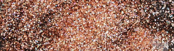 istock Banner blur glitter, bokeh, defocused gold black festive background, texture. Xmas abstract background . 1173296463