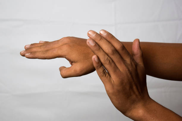 istock Close up Asian man shows hand gestures it means Let's Go isolated on white background 1173306234