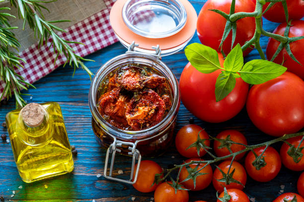 istock Dried Dehydrated tomatoes preservation 1173316011