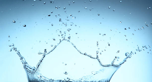 istock Abstract water crown shape splash in freeze motion 1173316175