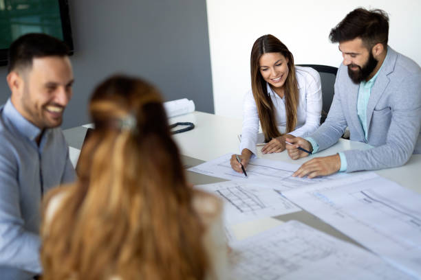 istock Business colleagues in conference room during meeting 1173318607