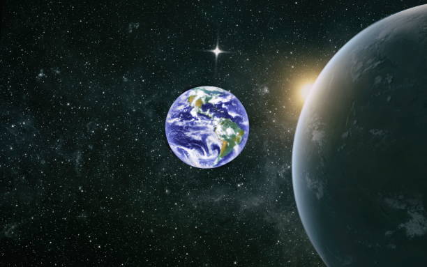 istock Sunrise over planet Earth, view from space,blue planet Earth in deep space. Elements of this image furnished by NASA 1173320113