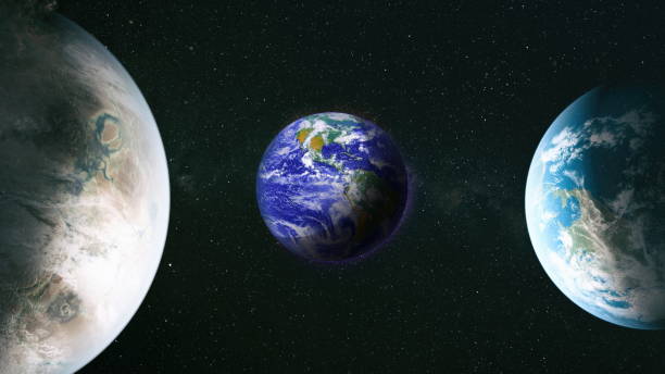 istock Sunrise over planet Earth, view from space,blue planet Earth in deep space. Elements of this image furnished by NASA 1173320990