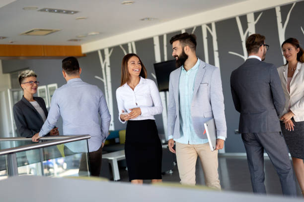istock Business people day at modern business office 1173322195