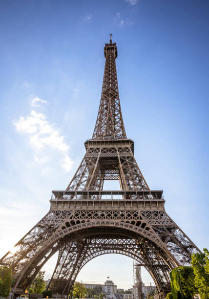 istock Eiffel Tower with observation platforms for panoramic views of Paris 1173322927