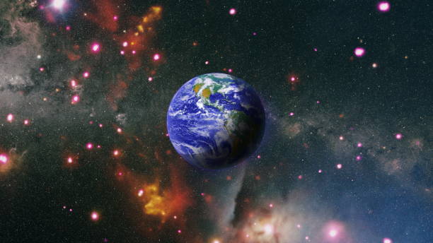 istock Sunrise over planet Earth, view from space,blue planet Earth in deep space. Elements of this image furnished by NASA 1173323142