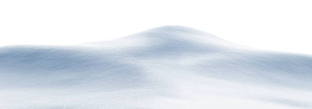 istock White clean snow texture. Snowdrift isolated on white background. Wide format. 1173324403