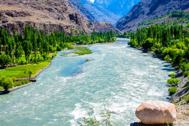 istock Pakistani Lakes, Landscape, River & Mountain. 1173326395