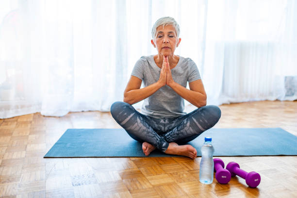 istock Senior lady prefers healthy lifestyle. 1173329354