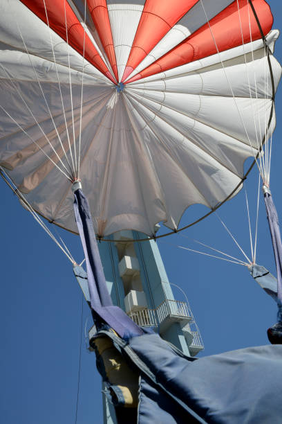 colorful parachute detail