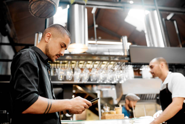 istock He's connected to everything going on in his business 1173330129
