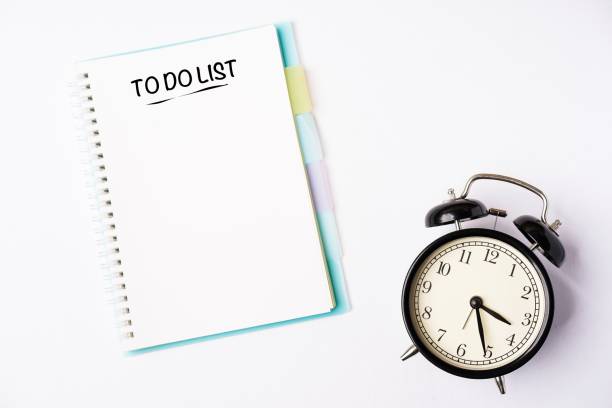 istock Blank Notebook on a table with “TO DO LIST” wordings 1173331460